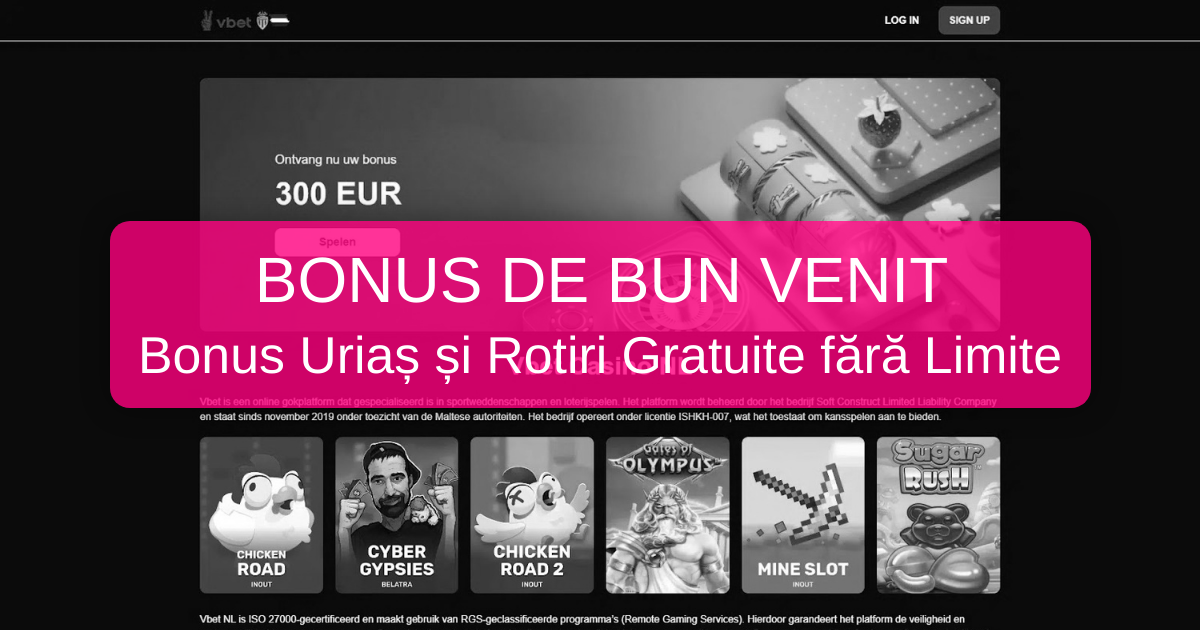 VBET Casino promo code: ce este valabil acum