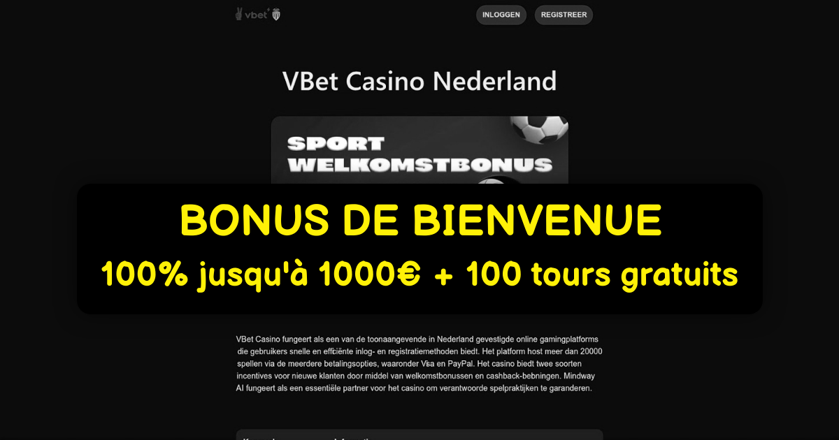 VBET Casino - Machines à sous et bonus exceptionnels