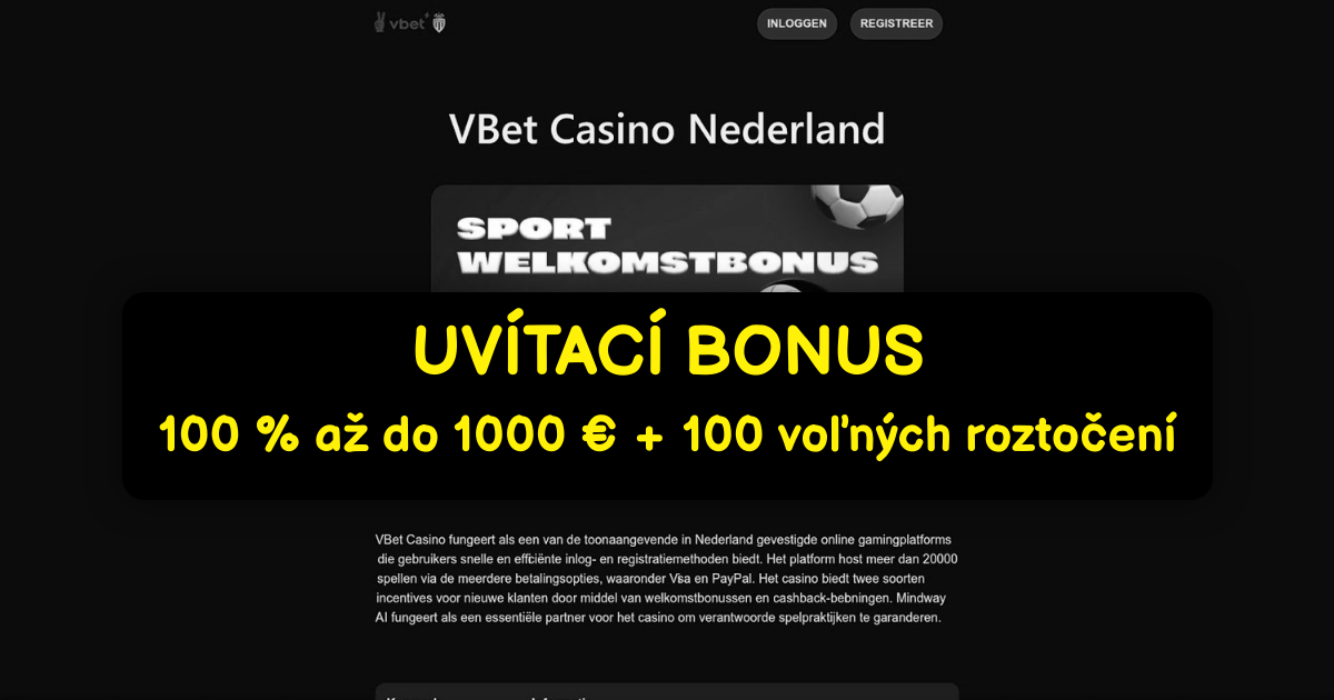 VBET Casino - Online automaty, štedré bonusy a rýchle výplaty
